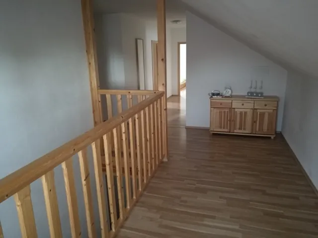 Chodba podkrovního apartmánu